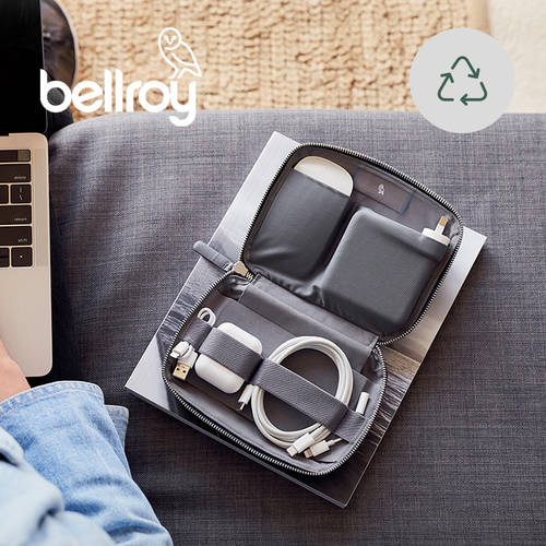 Bellroy 호주 수입 Tech Kit Compact 디지털액세서리 데이터케이블 파우치 환경 보호 선물용