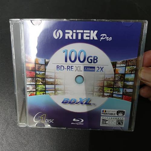 RITEK RITEK 25G50G100G 블루레이 BD-R 재기록 가능 CD 디스크 RE CD굽기 XL 자꾸 사용