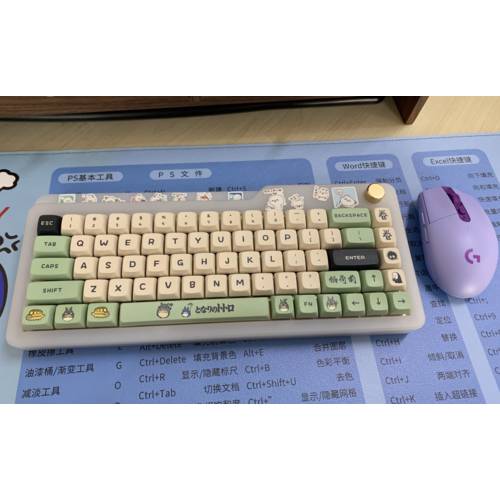 【 젖병 주변기기 】68 배열 무선블루투스 3종 모드 PC 키보드 키트