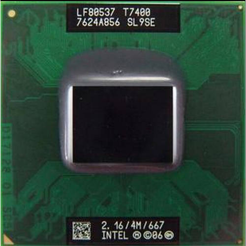 T7400 노트북 CPU 2.16/4M/667 SL9SE 원래 긍정적 스타일 PGA 945 칩 부품