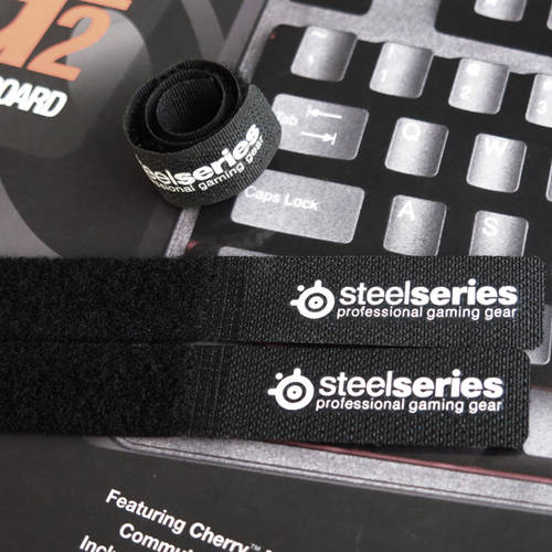 STEELSERIES steelseries 케이블 정리 밴드 케이블 정리 홀더 홀더 스트랩 벨크로 찍찍이 정리 키보드 마우스 PC케이블