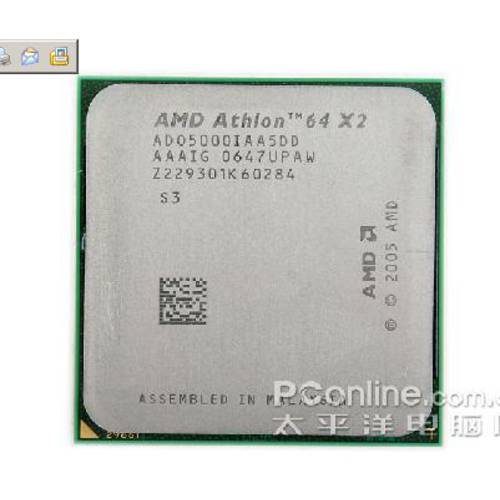 AMD 기타 모델 애슬론 64 X2 5000+ 5200+ CPU 940 핀 듀얼 코어 2.6G 2.7G