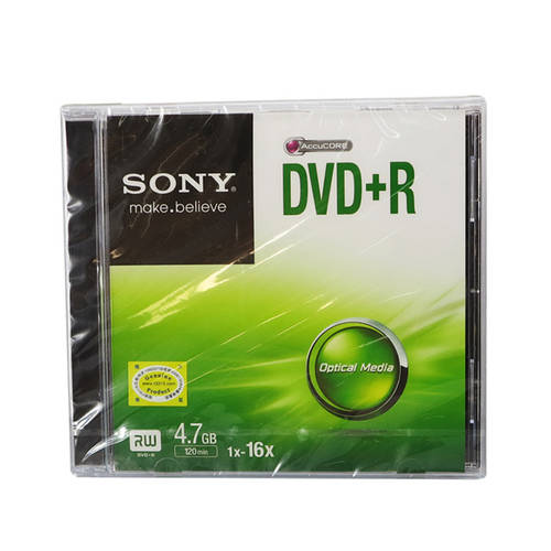 SONY 소니 DVD CD굽기 공시디 공CD 16X DVD+R 4.7G 모놀로식 CD굽기