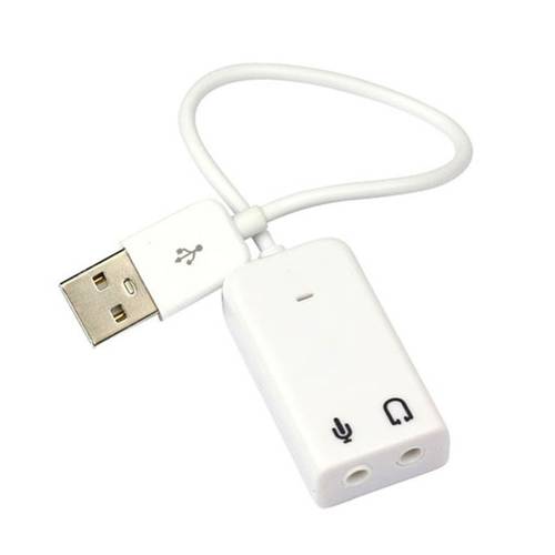 노트북 USB 7.1 사운드카드 외장형 독립형 데스트탑PC 케이블 드라이버 설치 필요없는 sound card