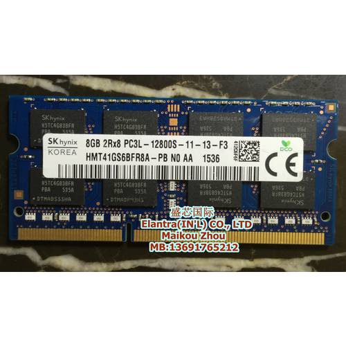 SK 하이닉스 모던 DDR3L 8G 1600 PC3L-12800 노트북 램 저전력 압력