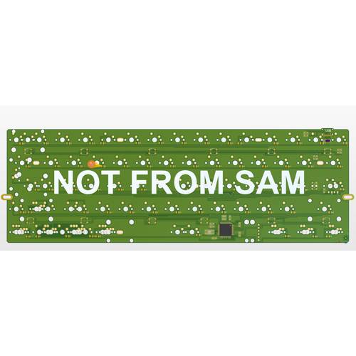 SAM60 V1 PCB 커스터마이즈 키보드 60% PCB 용접 PCB GH60