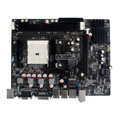 신제품 PC 메인보드 AMD A55 FM1 DDR3 지원 A8/A6 A4/E2 x4 631/641 디스플레이 설정 카드
