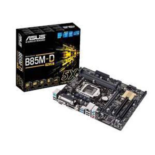 데스크탑 Asus/ 에이수스ASUS B85M-D PLUS1150 메인보드 사무용 DDR3 듀얼 PCI 정교한 산업제어 시스템 소형패널