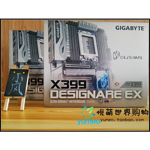 Gigabyte/ GIGABYTE X399 Designare EX PC게임 메인보드 지원 1950X