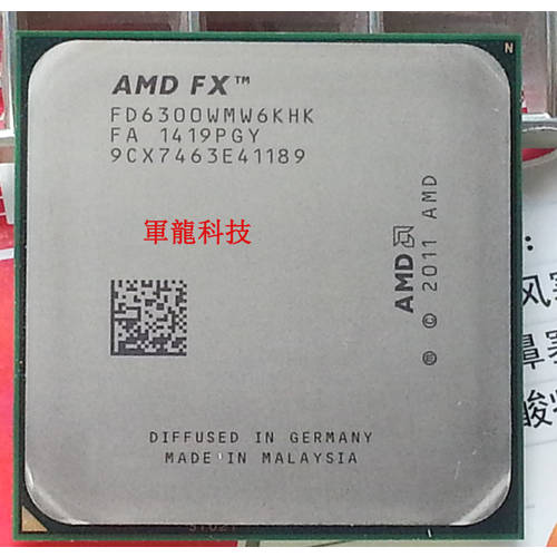 AMD FX 6300 6 코어 박스 포장 cpu AM3+ 불도저 3.5G 95W + 세트 599