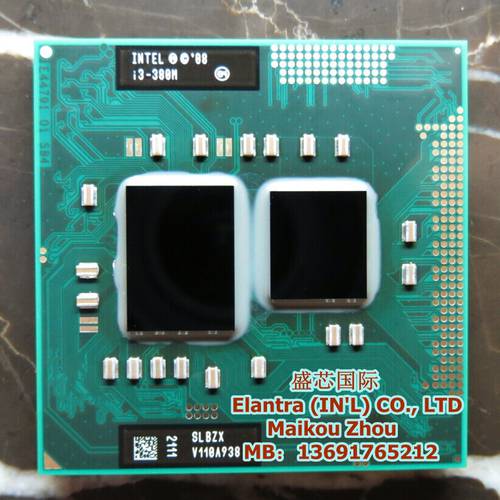 I3 380M CPU SLBZX 2.53/L3 3M 정품 PGA 공식버전 PM55 HM55 칩 부품