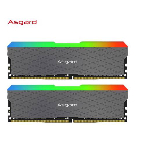 Asgard/ Asgart 16G DDR4 3200 （8GX2) 패키지 데스크탑 램 RGB LED바
