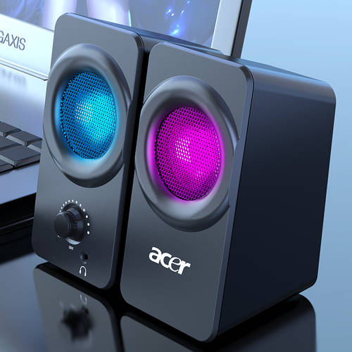 에이서 acer 스피커 데스트탑PC 가정용 노트북 유선 소형 스피커 게이밍 USB 우퍼 스피커