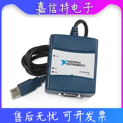 NI USB-8476 1 LIN 포트 779794-0 싱글엔드 포트 동기식 새로운 스타일 카드