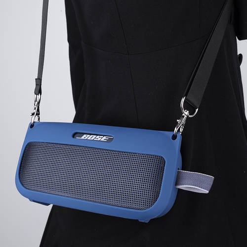 사용가능 Bose SoundLink Flex 보호 케이스 블루투스 소리 박스 실리콘 커버 스피커 충격방지 숄더백