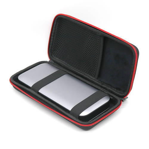 호환 ZMI 20 호 보조배터리 파우치 하드케이스 보호케이스 애플 마우스 충전기 파우치 휴대용 충격방지 충격방지 디지털 다기능 충전기 데이터케이블 수납케이스