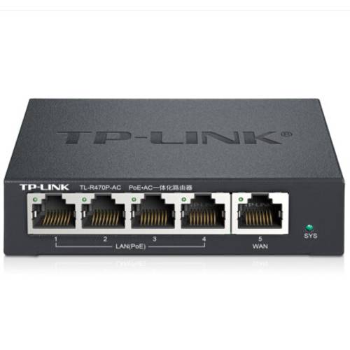 TP-LINK TL-R470P-AC POE 전원공급 가정용 기업용 유선 공유기라우터 AC 컨트롤러 1