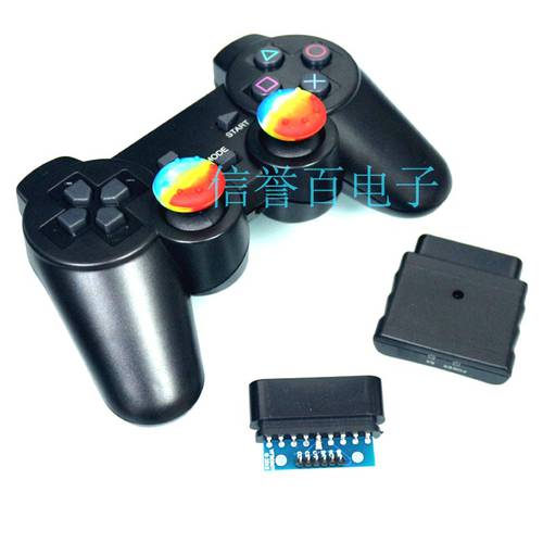 PS2 조이스틱 스마트 카 로봇 사용가능 arduino STM32 2.4G 무선 리모컨 선물 핀보드