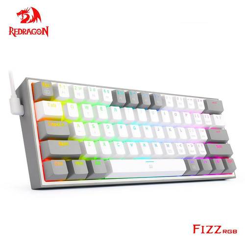 REDRAGON Fizz K617 RGB USB Mini Mechanical Gaming Keyboard R