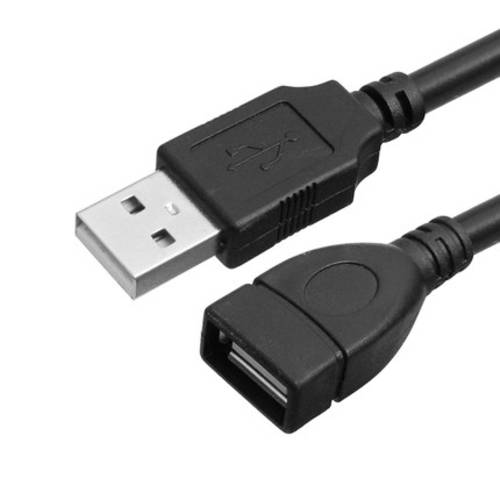 USB2.0延长线公对母带磁环散热器电脑USB/U盘连接线加长线