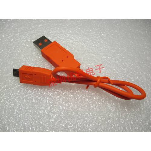 주황색 micro usb 충전케이블 부드러운 30cm 블루투스이어폰 휴대용배터리 짧은 충전 케이블