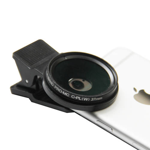 37MM 휴대폰 렌즈 클램프 스핀 온 37mm 광각 근접촬영접사 어안렌즈 별빛 CPL 핸드폰거치대 클램프