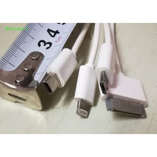 DIY 구리 USB 핸드폰 충전케이블 4채널 Mini USB,Micro USB 스마트 핸드폰 충전케이블 2A