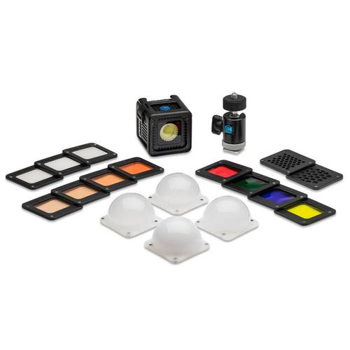 미국 Lume cube1500 카메라 핸드폰 영상 LED보조등 조명플래시 단일 램프 + 액세서리 모음 커버