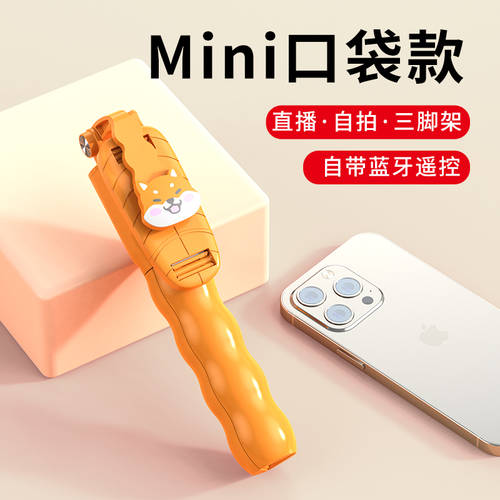 Super mini anti - shake selfie stick mobile phone live stand