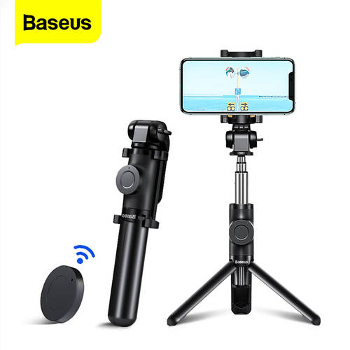 Baseus Bluetooth Selfie Stick Tripod For iPhone 13 Pro Max X