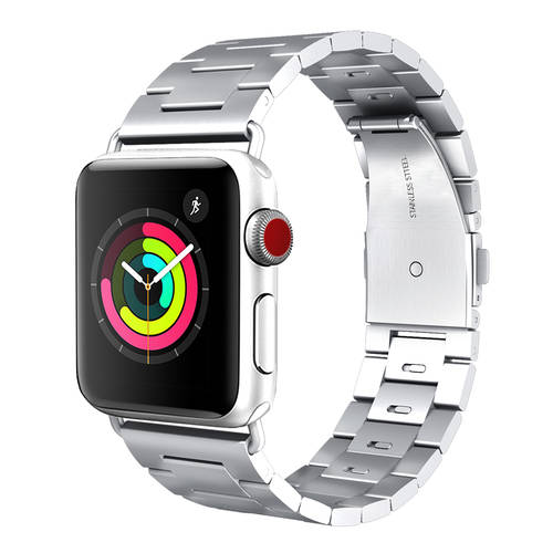 Hoco 호환 apple watch6 시계 스트랩 애플워치 시계 스트랩 iwatch 스테인리스 세대 메탈 체인 38/42/40/44mm 남여공용 SE5/3/2/4 세대 워치스트랩 액세서리 비즈니스 SE