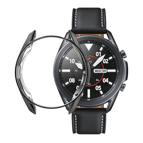 삼성 호환 Galaxy Watch 3 워치 케이스 전기도금 소프트 TPU 충격방지 스크래치 방지 tpu 보호케이스 41/45mm