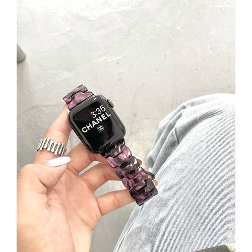 BOLIN| 써머 여름용 신제품  스타일 합성수지 애플 호환 시계 스트랩 applewatch123456 세대 40m