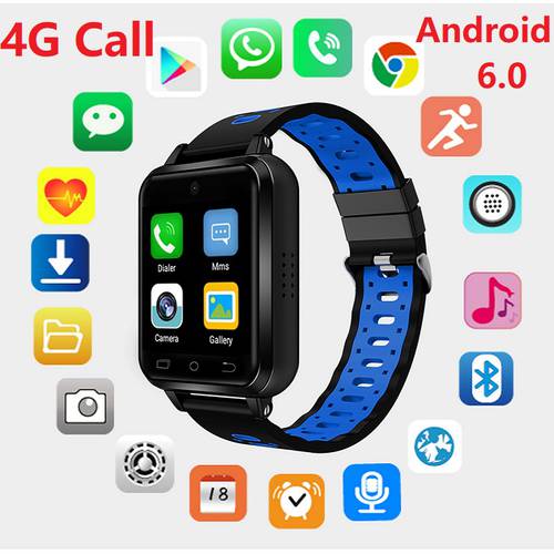 4G LTE smart watch phone wifi GPS Android App Simcard pay