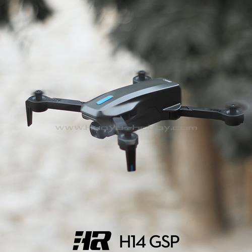 HR H14 GPS WIFI FPV 4K 고선명 HD 접이식 쿼드콥터 헬리캠 드론 SHRC FPV 드론