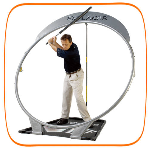 핫템 골프 스윙 평면 트레이닝 시스템 가정용 버전 대형 원형 링 스윙 연습 트레이닝 막대