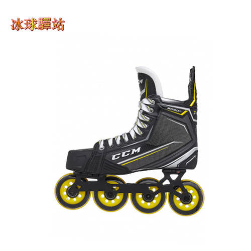 CCM Tacks 9090R 어덜트 어른용 퍽 구두 직진 롤러 스케이트 롤러 스케이트 신발 땅 스케이트화 3D 기술