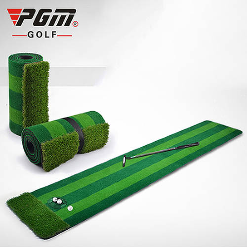 Golf putting practice the green carpet 휴대용 골프 퍼터 연습 담요