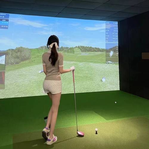 량자 실내 골프 에뮬레이터 디바이스 사무용 가정용 개인 회의사무실 TO 극 연습 들 한국 수입