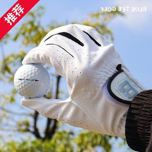 일본 BLUETEEGOLF 신사용 남성용 골프 장갑 써머 여름용 통풍 미끄럼방지 스포츠 한쪽 왼손잡이 사용가능
