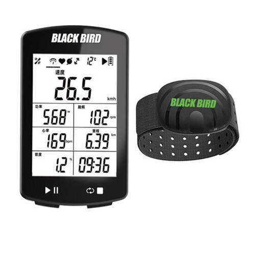 Blackbird BB20 무선 GPS 방수 스마트 속도계 사이클컴퓨터 속도계 고속도로 산악자전거 자전거 사이클링 장비 액세서리