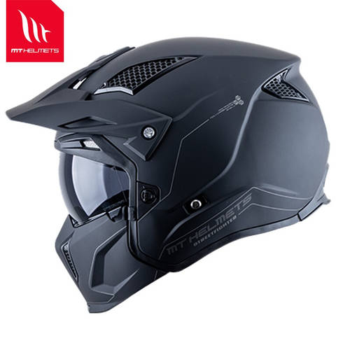 스페인 MTHELMETS 오토바이 헬멧 분해가능 세트 헬멧 손잡이 오프로드 하프페이스 헬멧 풀 페이스 헬멧 레트로 헬멧