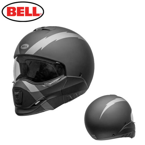 bell 레트로 풀 페이스 헬멧 BROOZER 전사 헬멧 4 개 시즌 스포츠카 경주용 자동차 오토바이 헬멧 남여공용 세이프티 하프페이스 헬멧