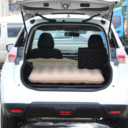 PINGANZHE 차량용 여행용 침대 에어베드 트렁크 차량용 SUV 자동차 에어매트 침대 뒷좌석 분할 자동차 패드