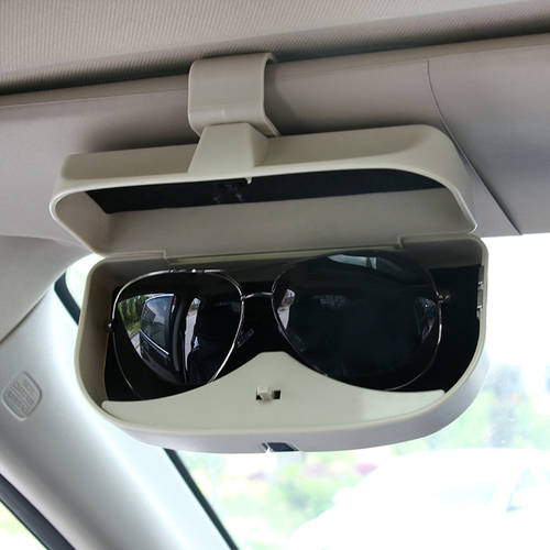 자동차 선바이저 선글라스 안경 홀더 카드 홀더 차량용품 고글 안경 케이스 다기능 색안경 스토리지 색안경 거치대