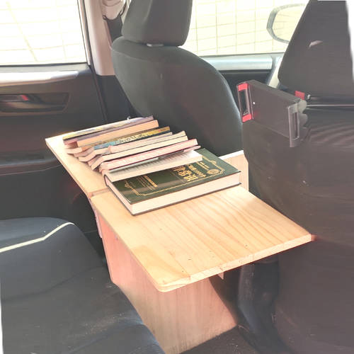 차량용 미니 테이블 뒷좌석 자동차 테이블 식탁 접이식 데스크탑 PC 미니테이블 책상 컴퓨터 거치대 노트북 거치대