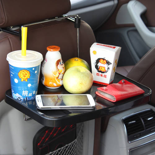 차량용 미니 테이블 차량용 접는 컴퓨터 책상 노트북 거치대 후면 차량용 뒷좌석 테이블 식탁 식탁