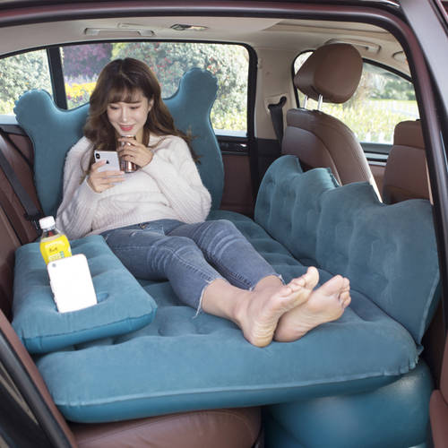 차량용 에어베드 NEW 만능인 자동차 여행용 침대 뒷좌석 뒤쪽 좌석 트렁크 수면 매트 차량용 에어매트 침대