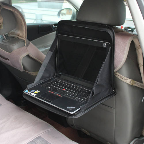 차량용 접는 컴퓨터 테이블 차량용 액세서리 카시트 백 거치대 사무용 책상 차량용 노트북 거치대
