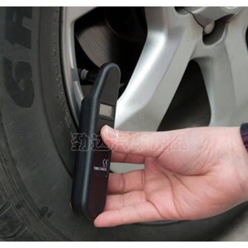 전자 타이어 압력게이지 / 고정밀도 자동차 타이어 디지털 타이어 압력계 / 기압계 기압계 카운터 / 타이어 공기주입기